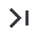 Expand Right Stop SVG Icon
